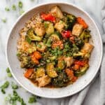 Easy 30 Minute Crispy Tofu Stir Fry Recipe