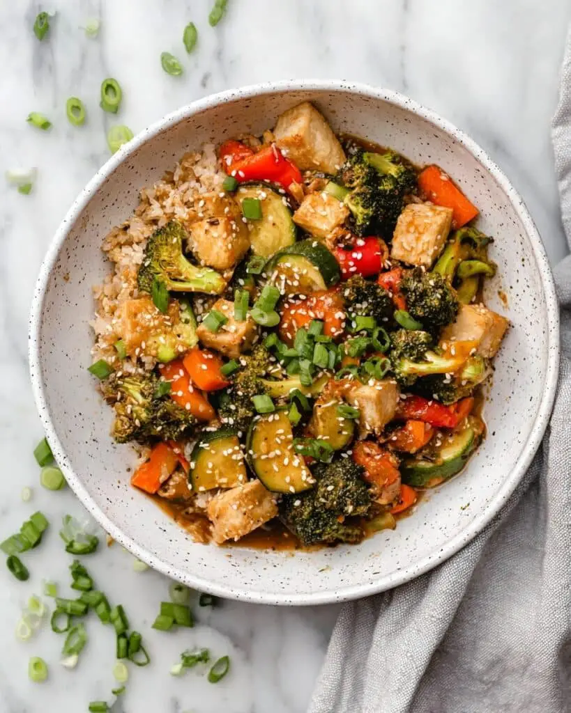 Easy 30 Minute Crispy Tofu Stir Fry Recipe