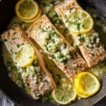 Mahi Mahi with Lemon Garlic Sauce Recipe