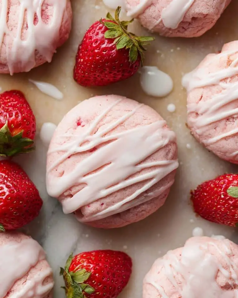 Strawberry Cookies Recipe