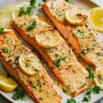 Garlic Butter Baked Salmon Recipe