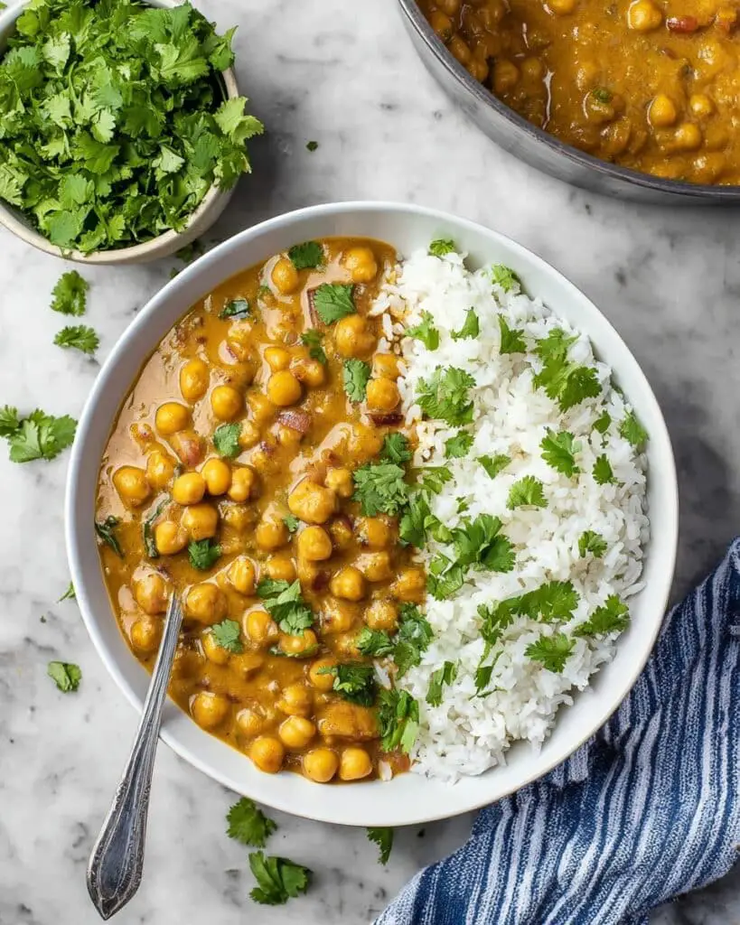 Easy Vegan Chickpea Curry Recipe
