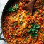 Unstuffed Bell Pepper and Ground Turkey Skillet Recipe
