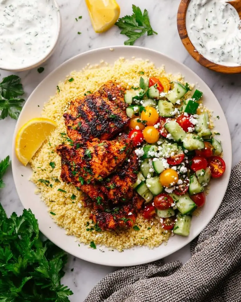 Chicken Gyro Bowls Recipe