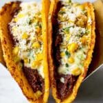 Street Corn Smash Burger Tacos Recipe