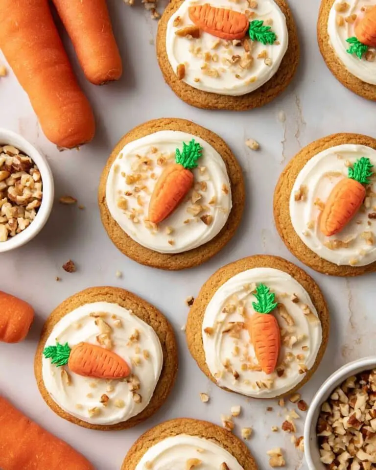 Vegan Carrot Cake Cookies Recipe
