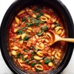 Creamy Italian White Bean Soup with Sun-Dried Tomatoes and Spinach Recipe