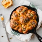 Pumpkin Sage Challah Rolls Recipe