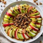 Apple Nachos with Date Caramel Sauce Recipe