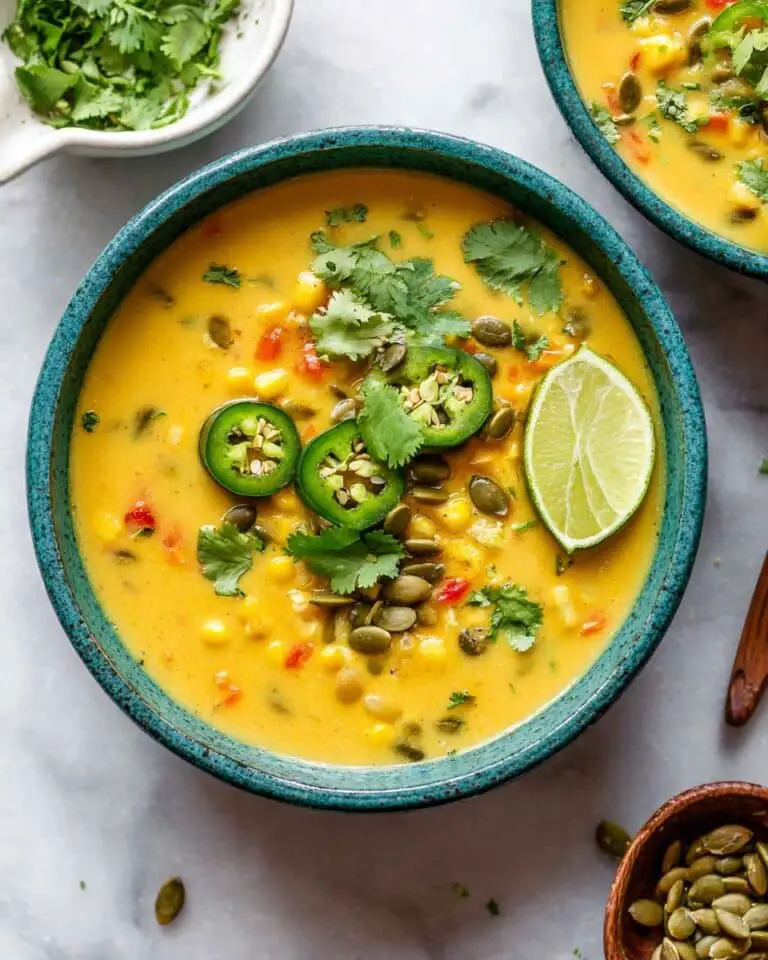 Coconut Curry Corn Chowder Recipe