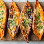 Miso Butter Sweet Potatoes Recipe