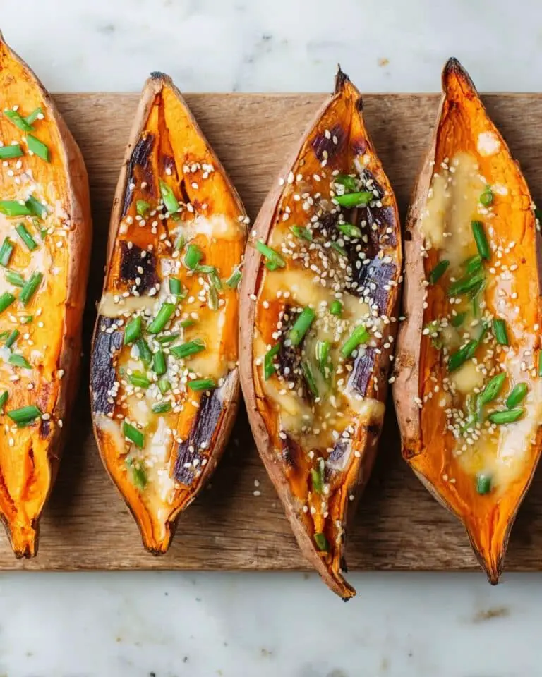 Miso Butter Sweet Potatoes Recipe