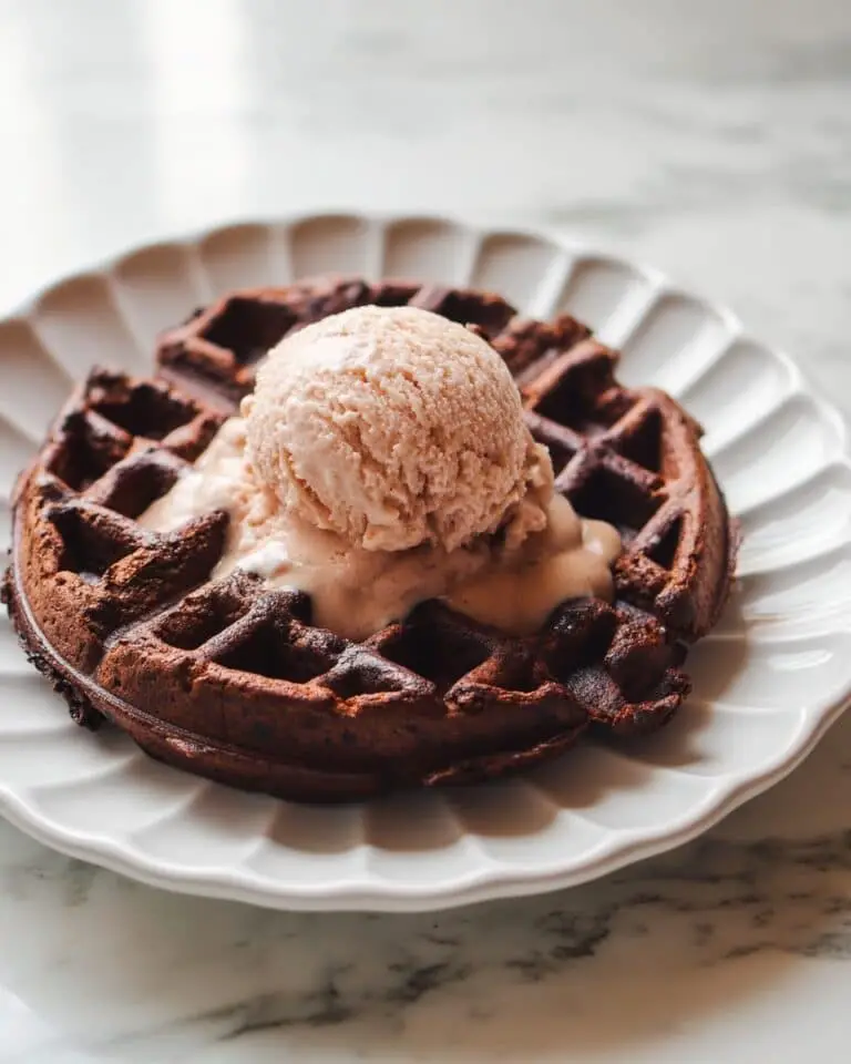 Waffle Ice Cream Sandwich Recipe