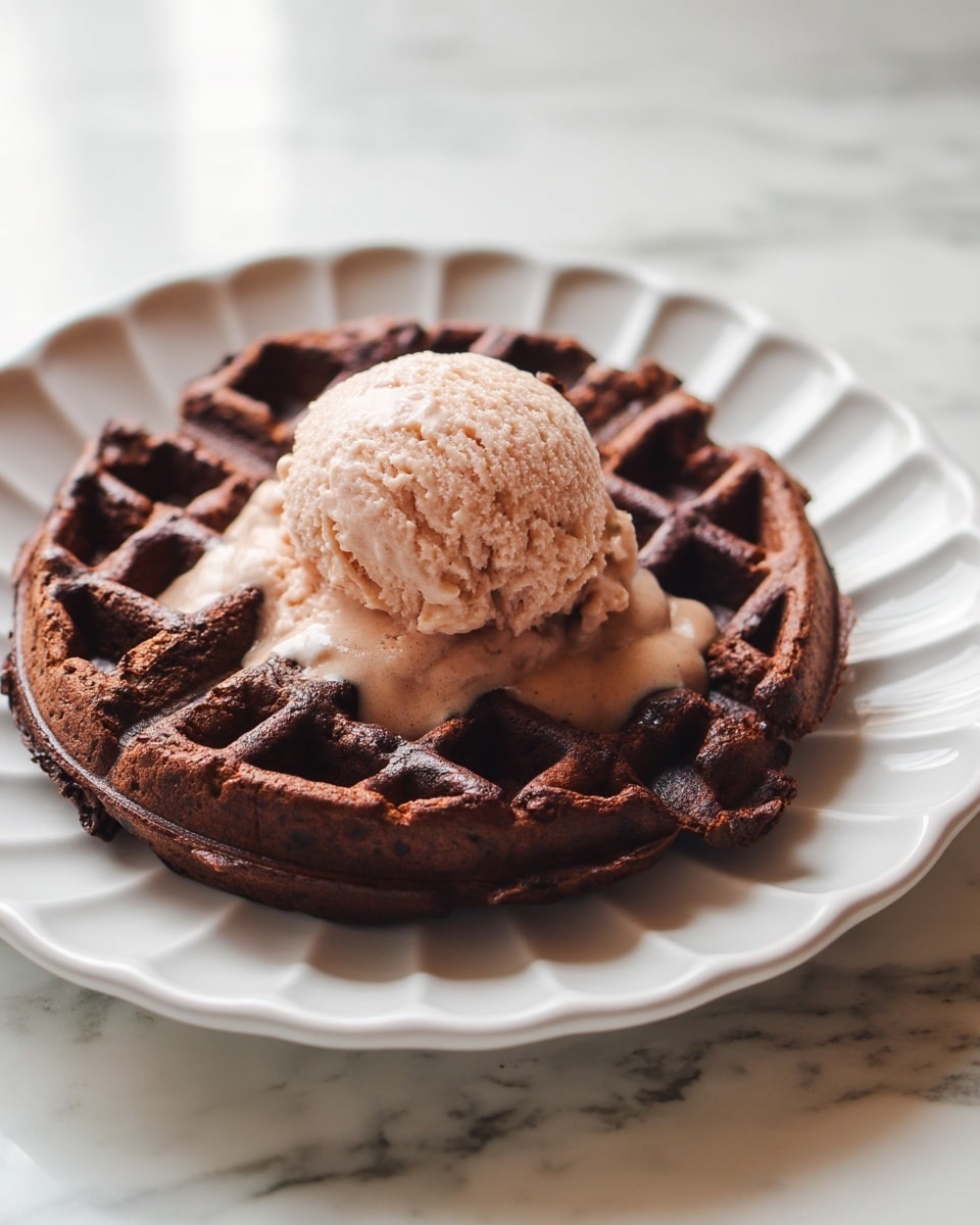 Waffle Ice Cream Sandwich Recipe