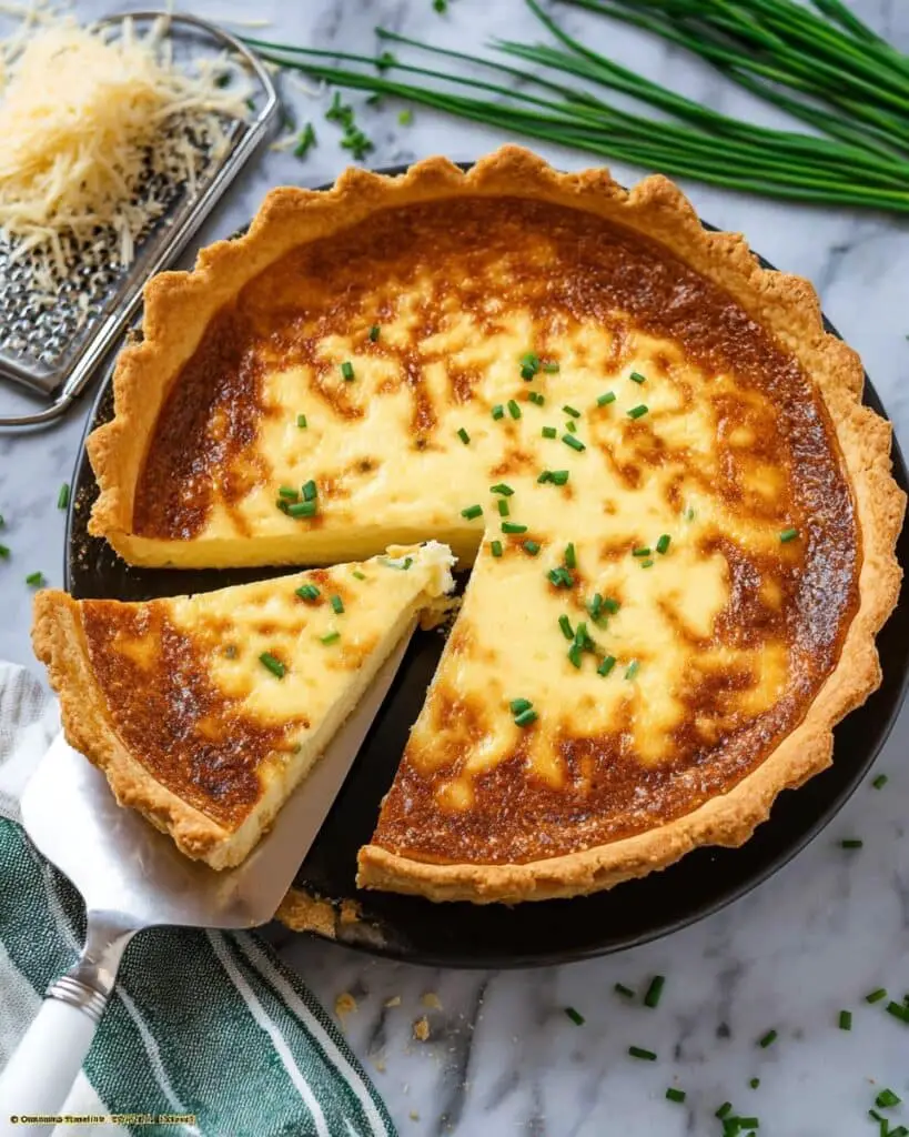 Swedish Cheese Pie with Gruyère and Västerbottenost Recipe
