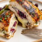 Melty Blackberry Jalapeno Stuffed Chicken Recipe