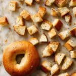 Bagel Croutons Recipe