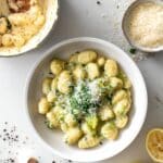 One-Pot Gnocchi with Lemon Cream Sauce Recipe