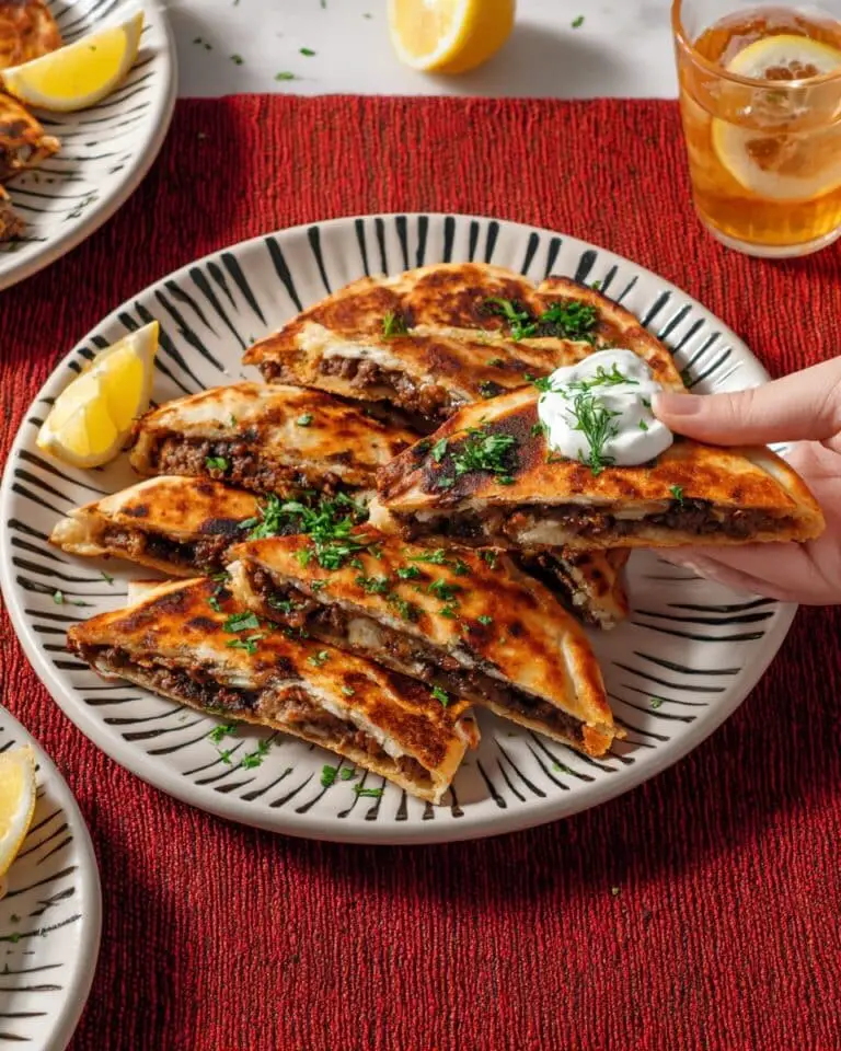 Arayes (Middle Eastern Meat-Stuffed Pita) Recipe