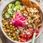 Greek Chicken Bowls with Lemon Tahini Dressing Recipe