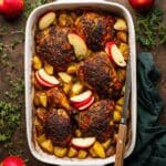 Baked Apple Honey Dijon Chicken Breasts Recipe