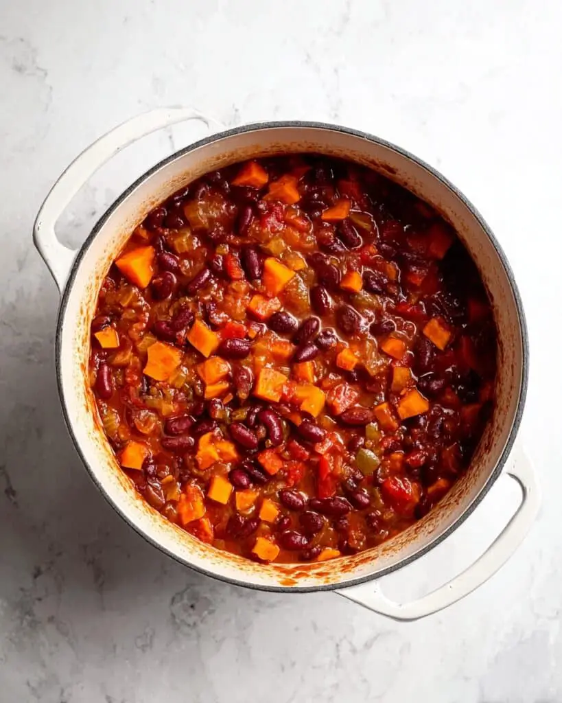 Vegetarian Sweet Potato Chili: Cozy, Hearty Comfort