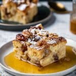 Classic Bread Pudding with Caramel Sauce Recipe