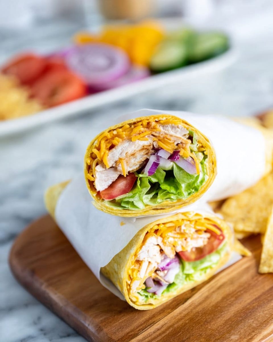 Wraps Entrees BBQ Chicken Wrap: Smoky, Creamy & Delicious