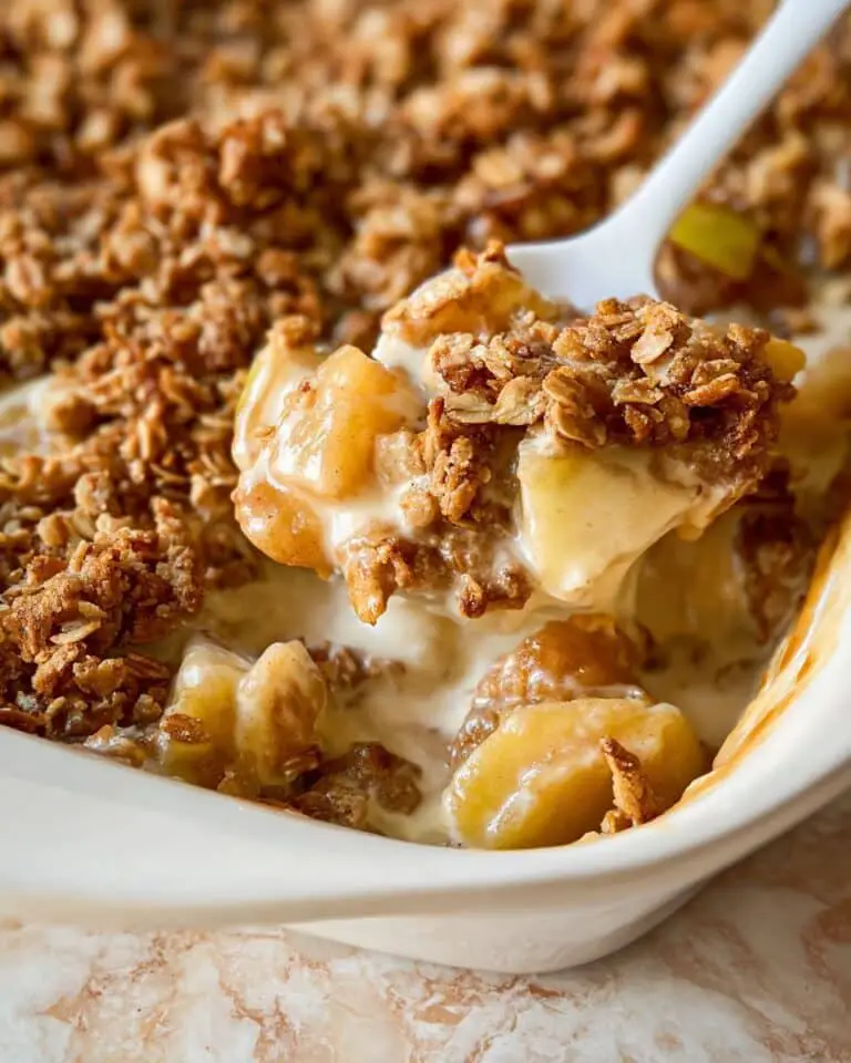 Apple Crisp with Oat Topping Recipe