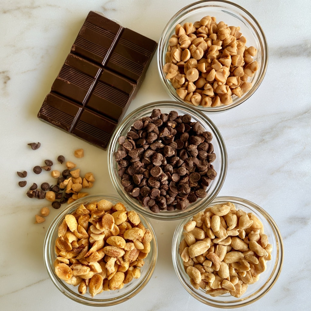 Bottom Clusters Crockpot Chocolate Peanut Clusters – Easy, Irresistible